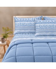 Completo lenzuola matrimoniale 100% cotone Armonia art. Twill