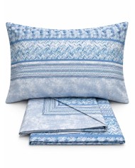 Completo lenzuola matrimoniale 100% cotone Armonia art. Twill