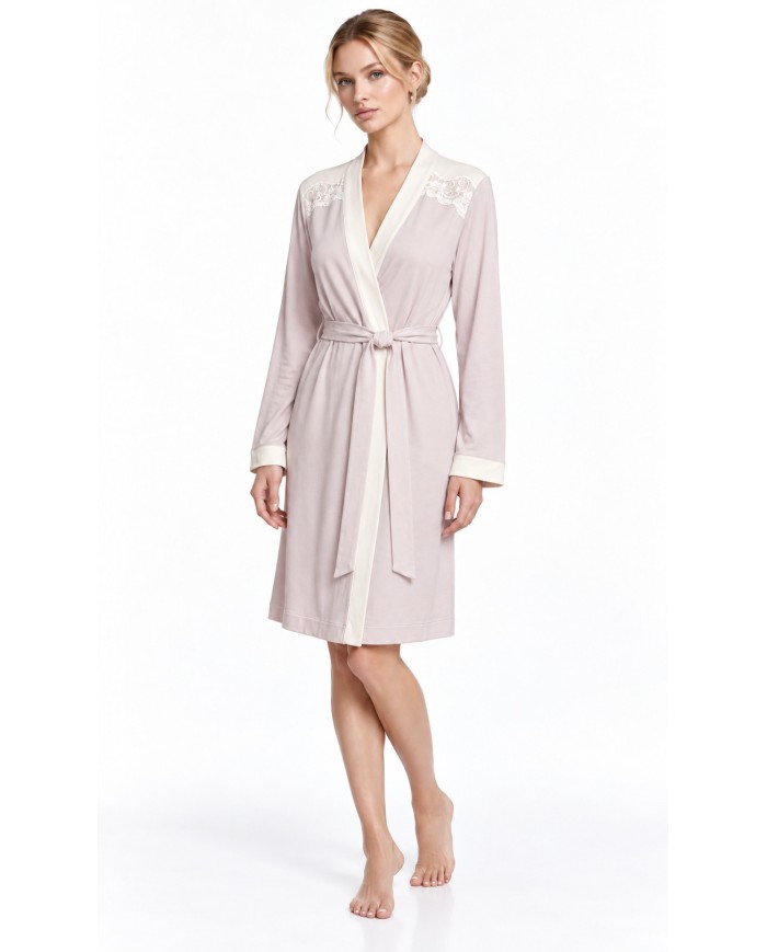 Vestaglia in 100% caldo cotone Lunatica 62132