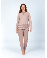 Pigiama in caldo punto milano Semplice Vanità Fida Lingerie 2747