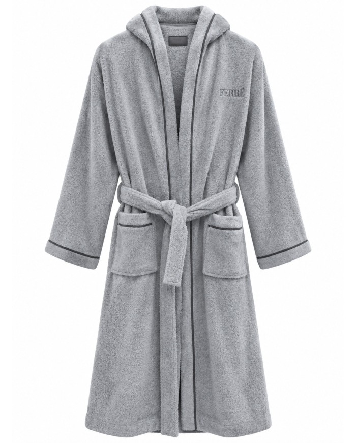 Accappatoio unisex spugna 100% cotone FERRE' art. Atlas