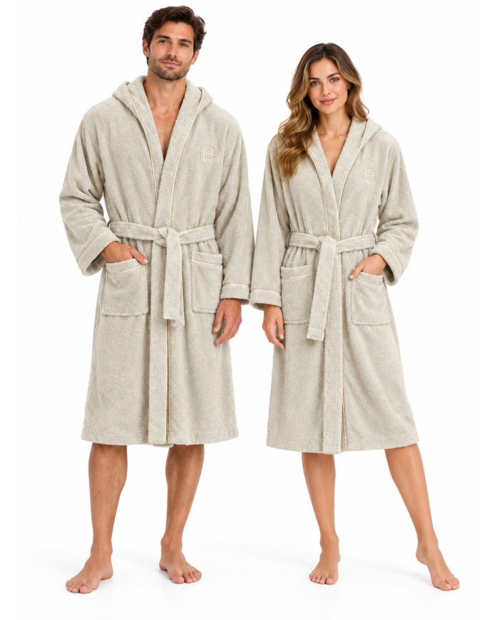 Accappatoio unisex spugna 100% cotone Laura Biagiotti art. Velora