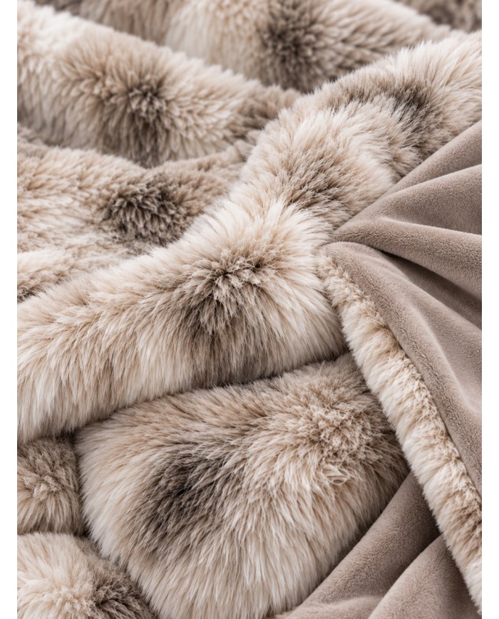 Luxury Plaid in ecopelliccia e retro in velour art. Ramona