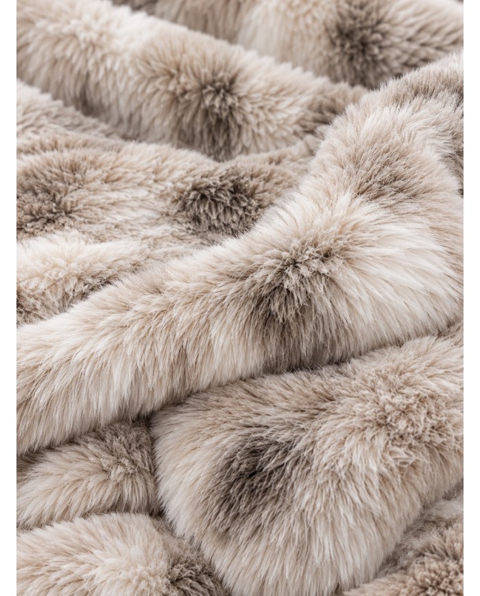 Luxury Plaid in ecopelliccia e retro in velour art. Ramona