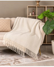 Luxury Plaid con frange Orleans 130x170