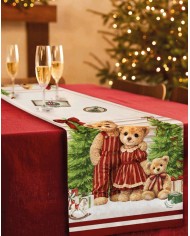 Set 3 strofinacci Natale 100% cotone Maestri Cotonieri Magia