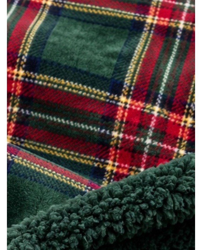 Plaid Tartan scozzese con sherpa coordinato S&G Home 160x210