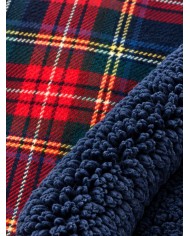 Plaid Tartan scozzese con sherpa coordinato S&G Home 160x210