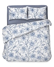 Parure copripiumino matrimoniale 100% cotone Elvy