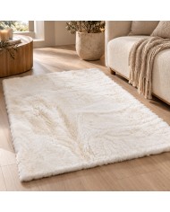 Tappeto effetto rabbit fur con antiscivolo Jimmy 80x120cm