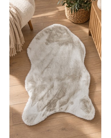 Tappeto effetto rabbit fur con antiscivolo Jimmy 60x90cm