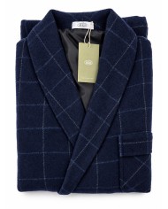 Giacca da Camera in Misto Lana Tartan Made in Italy - art. Scozia