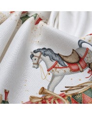 Set 3 strofinacci 100% cotone Natale Neith Christmas dis. 2
