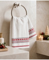 Set asciugamani di Natale viso+ospite Neith Christmas dis. 1