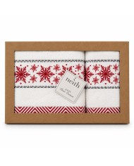 Set asciugamani di Natale viso+ospite Neith Christmas dis. 4