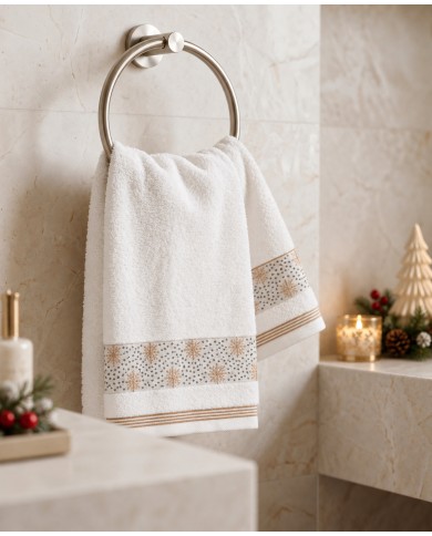 Set asciugamani di Natale viso+ospite Neith Christmas dis. 5