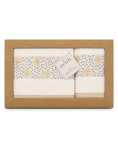 Set asciugamani di Natale viso+ospite Neith Christmas dis. 5
