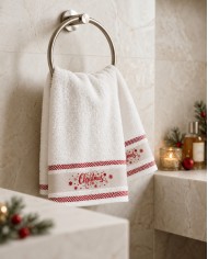 Tovaglia 12 posti 100% cotone stampa digitale Neith dis. 1