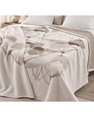 Coperta matrimoniale maxi in pura lana vergine Somma 230x270