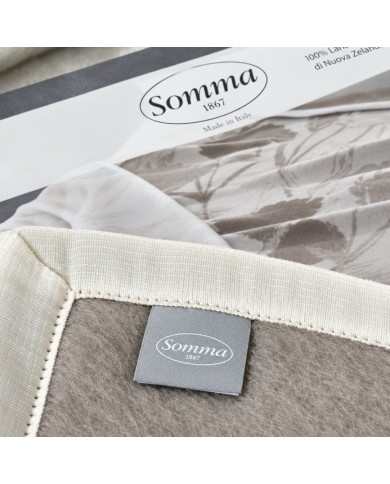 Coperta matrimoniale maxi in pura lana vergine Somma 230x270