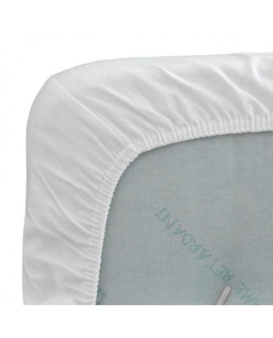 Coprimaterasso piazza e mezza Menfi con angoli maxi 30cm in puro cotone fasciato
