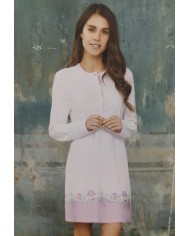 Camicia da notte in cotone serafino Linclalor 92737