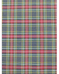 Tessuto Tartan scozzese al metro altezza 330cm Grigio