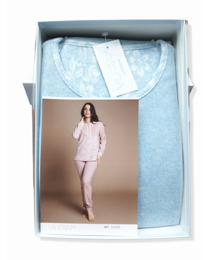 Pigiama Donna punto milano Vilfram art 51231