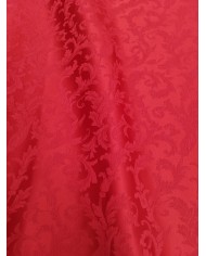 Tessuto RASO JACQUARD Rosso altezza 335