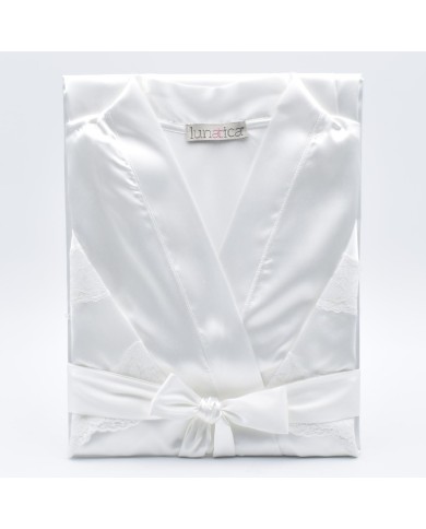 Coordinato sposa in raso Diletta Lunatica