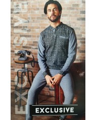Pigiama Uomo in punto milano spigato Exclusive P803