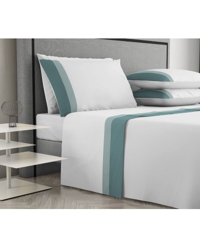 Completo lenzuola matrimoniale Antica Tessitura italiana Completo lenzuola matrimoniale Antica Tessitura italiana