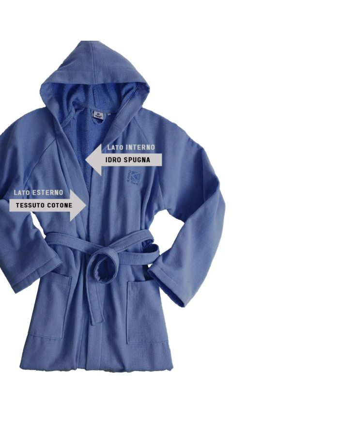 ACCAPPATOIO POLO TAGLIE FORTI 4XL, 5XL, 6XL BY KARÌ spugna di cotone