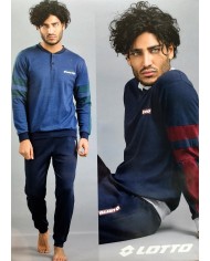 Pigiama Uomo Lotto caldo cotone 2074