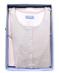 Pigiama Donna caldo cotone Linclalor art 2852