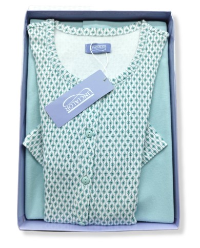 Pigiama Donna caldo cotone Linclalor art 2852