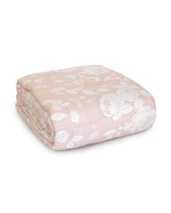 Copriletto trapuntato jacquard Bouquet Matrimoniale due piazze