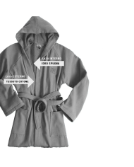 ACCAPPATOIO POLO TAGLIE FORTI 4XL, 5XL, 6XL BY KARÌ spugna di cotone