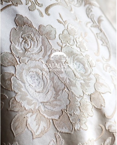 Copriletto matrimoniale Gioiello by Nada Carrara