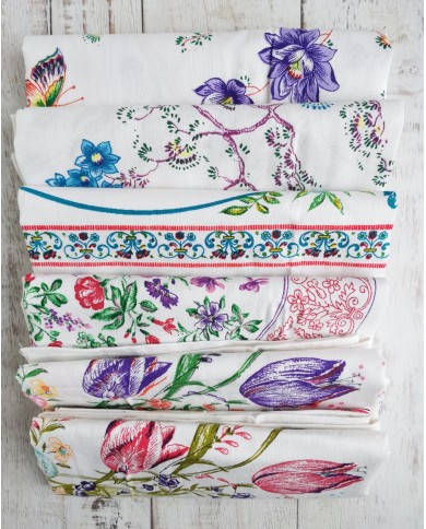 Set di 6 strofinacci Cervinio in puro cotone makò 60x90