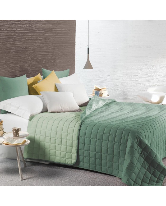 Copriletto trapuntato una piazza e mezza Caleffi Modern doubleface