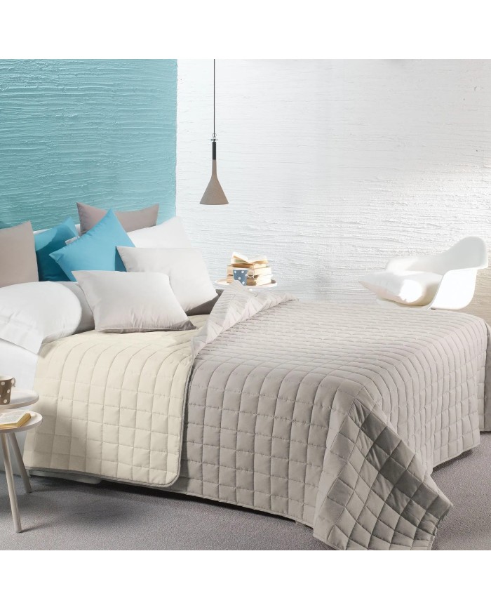 Copriletto trapuntato una piazza e mezza Caleffi Modern doubleface