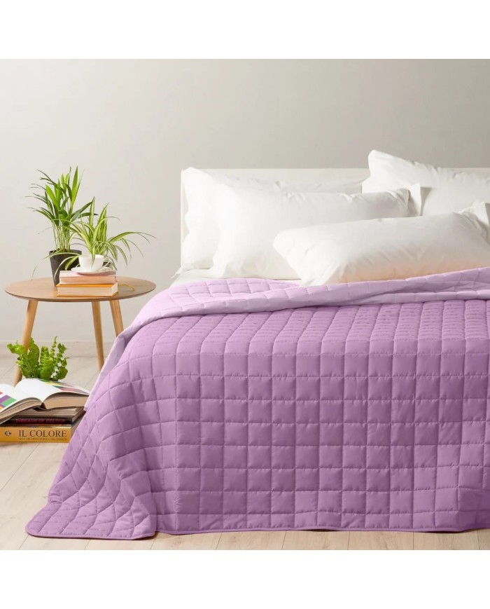 Copriletto trapuntato singolo Caleffi Modern doubleface