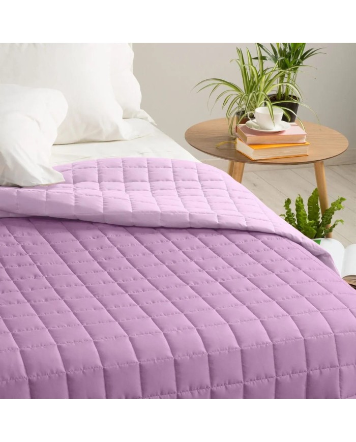 Copriletto trapuntato singolo Caleffi Modern doubleface