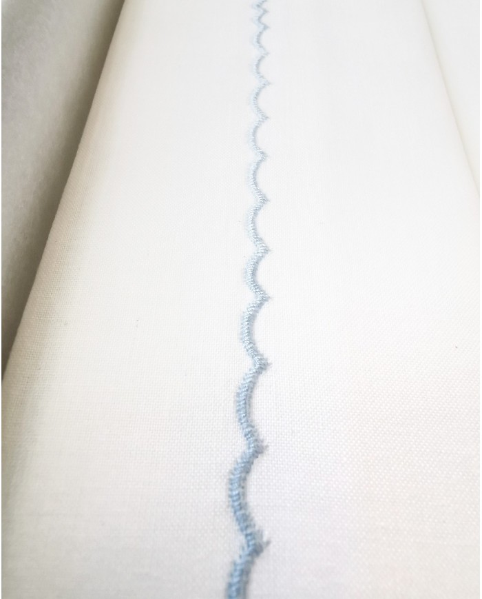 Completo lenzuola culla passeggino ricamato a mano Elite pour le Bebè 45172