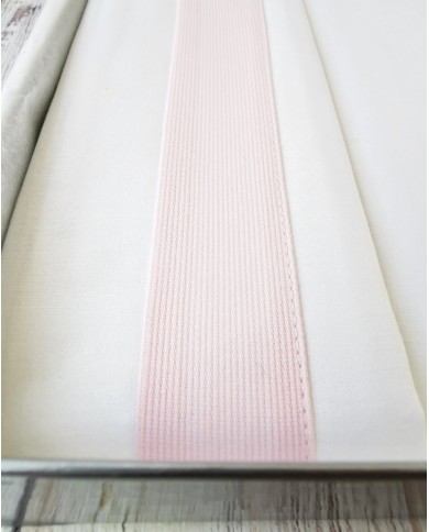 Completo lenzuola culla lettino ricamato a mano Elite pour le Bebè