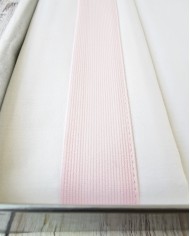 Completo lenzuola culla lettino ricamato a mano Elite pour le Bebè