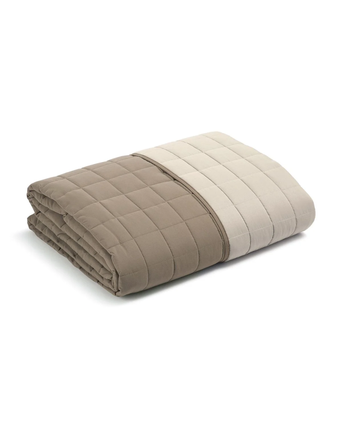 Copriletto trapuntato matrimoniale Caleffi Modern doubleface