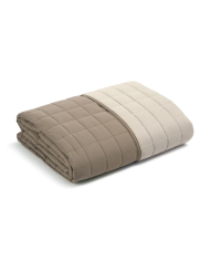 Copriletto trapuntato matrimoniale Caleffi Modern doubleface