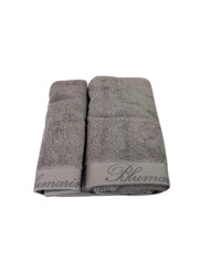 Coppia di asciugamani spugna viso + ospite Spa Blumarine